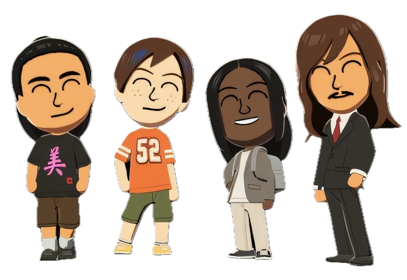 Team HUBJ — Hélina, Unsal, Bédis & Jonathan